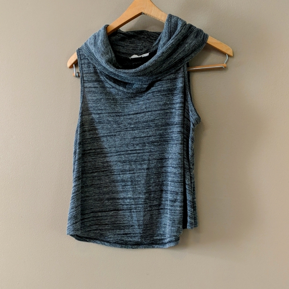 $5 w/ bundle Moon Kiss cowl neck sleeveless top